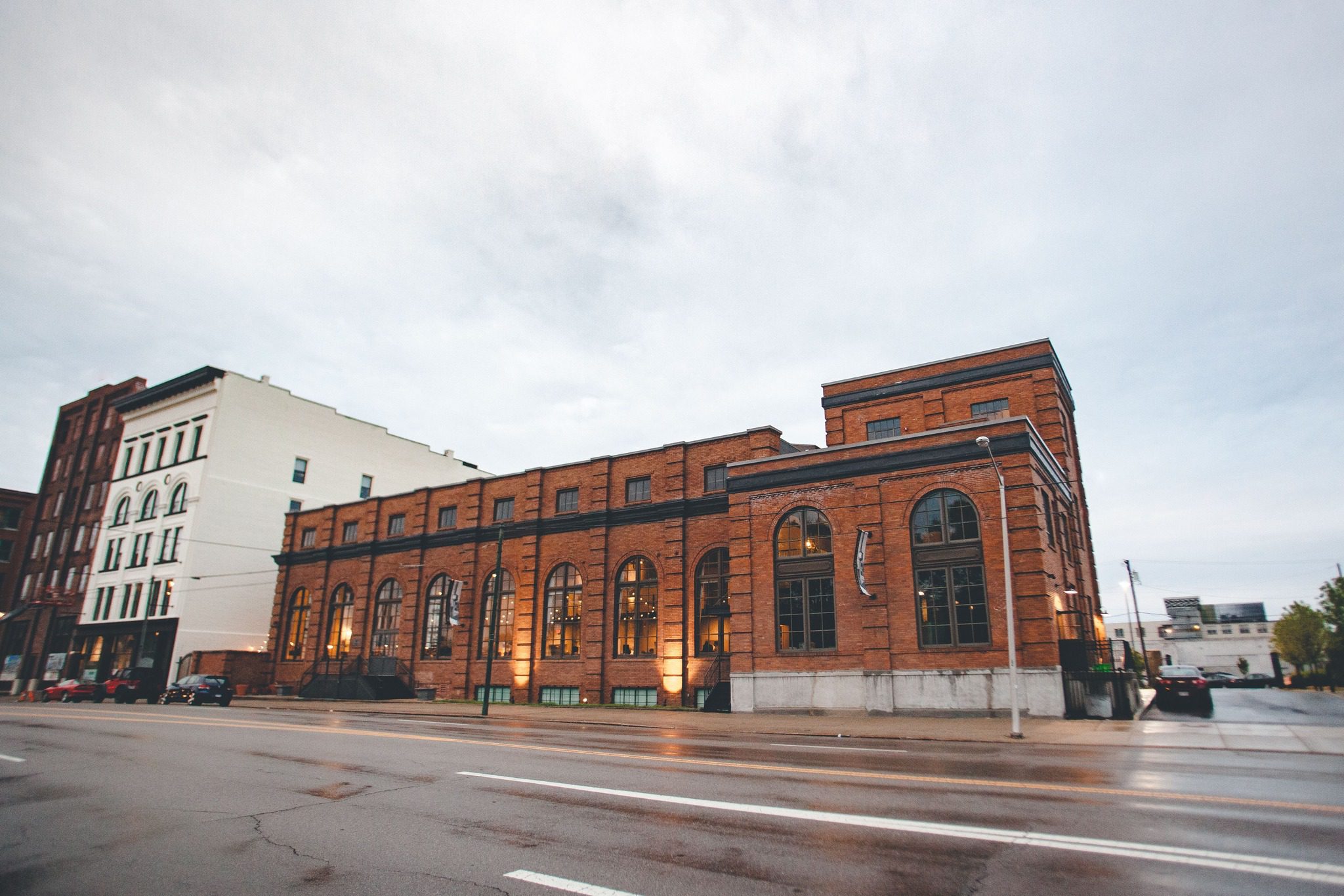 exterior of the steam plant