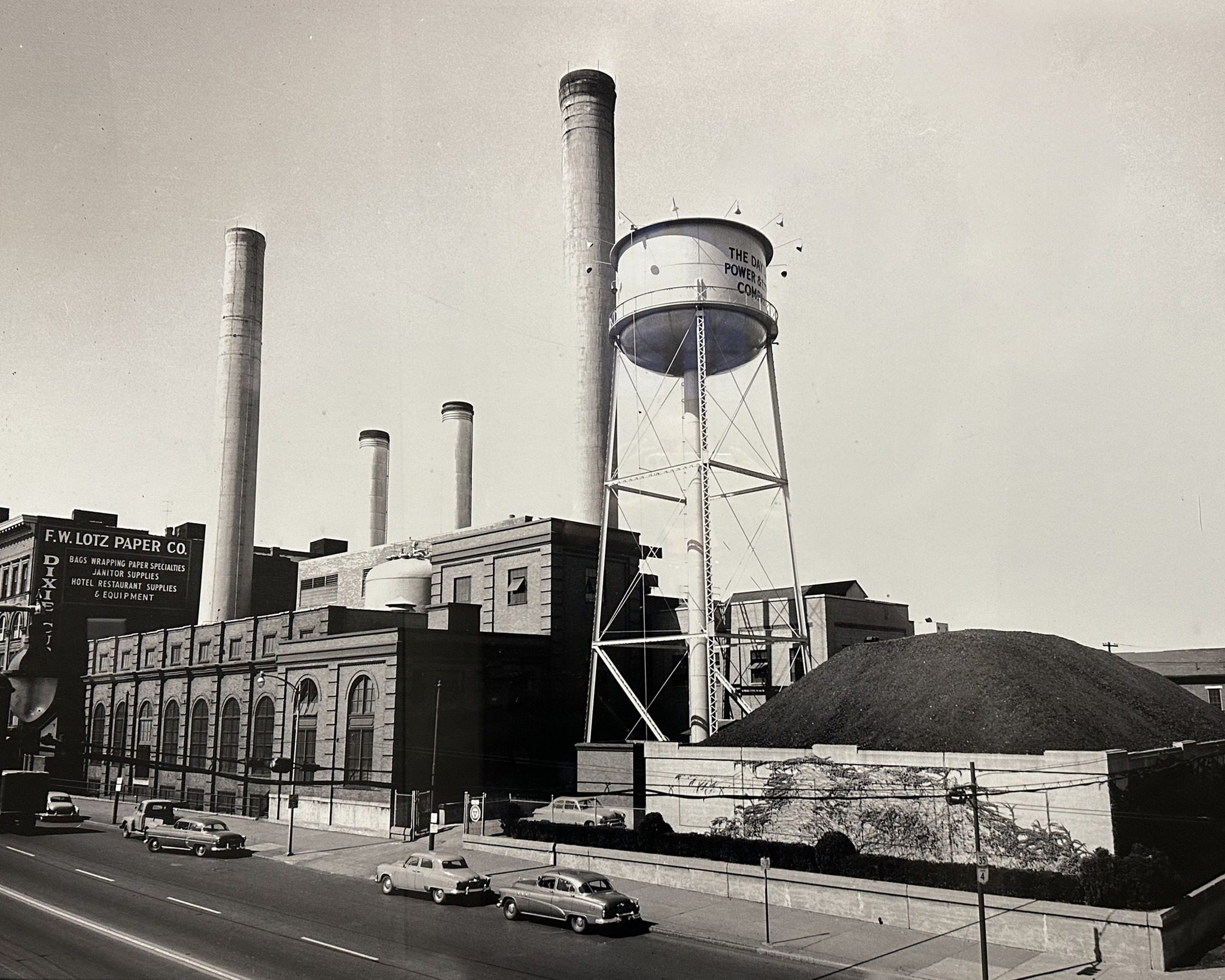 historic photo of the steam plant