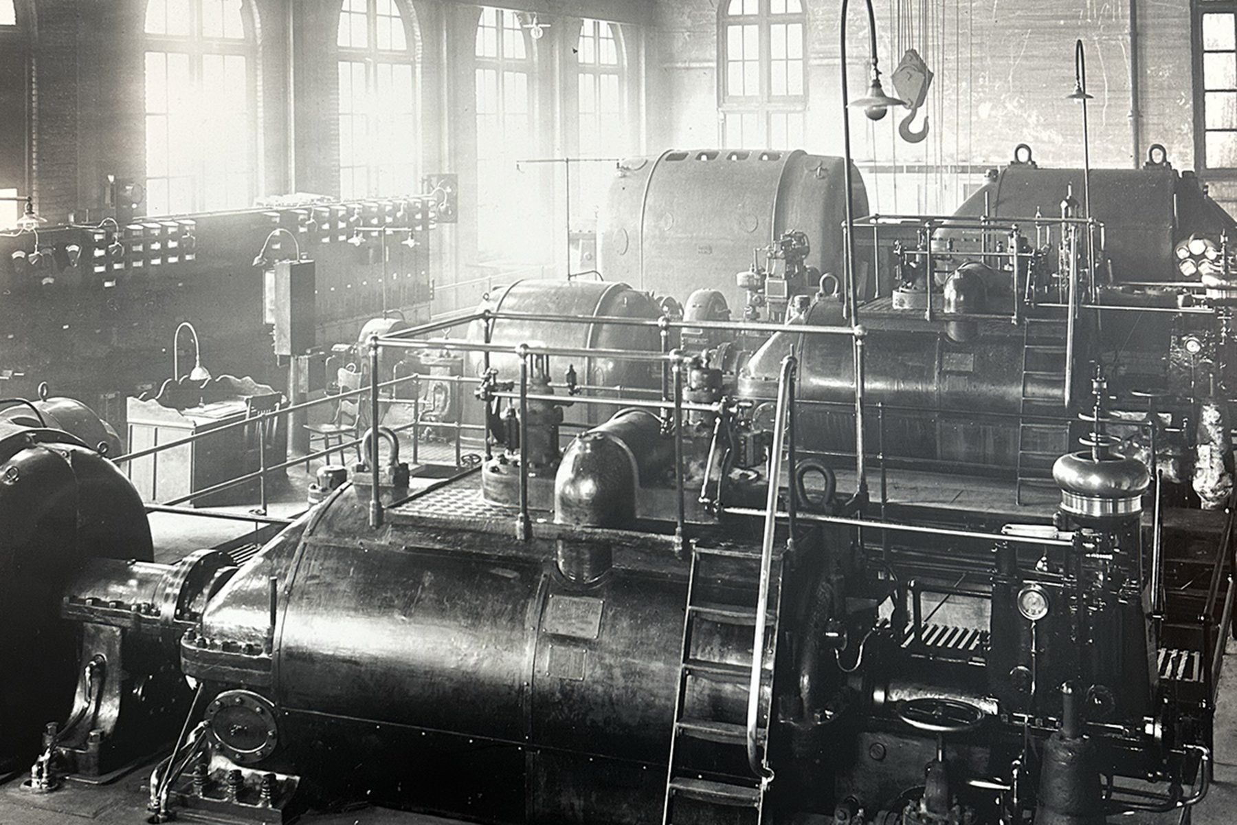historic photo from the steam plant