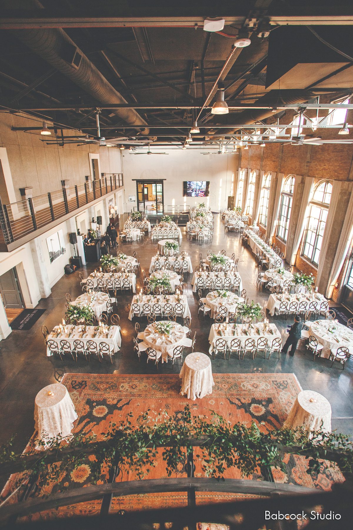 the grande hall at the steam plant